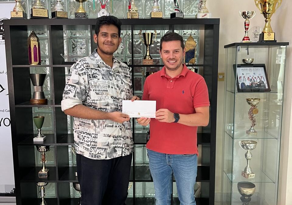 🏆 Rakshit Ragavendra Shines at 33rd Abu Dhabi Amateur Chess Tournament!