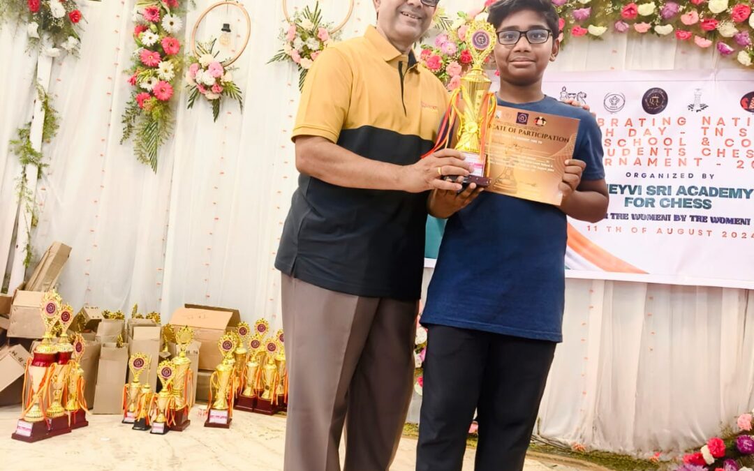 From First Pawn to FIDE Rated: Rochan’s Inspiring Chess Journey in Just 10 Months