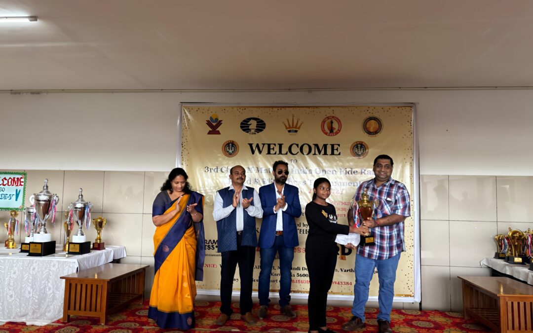 🏆 Ananya Ranjithkumar Wins 1st Prize in Under-18 Girls Category!