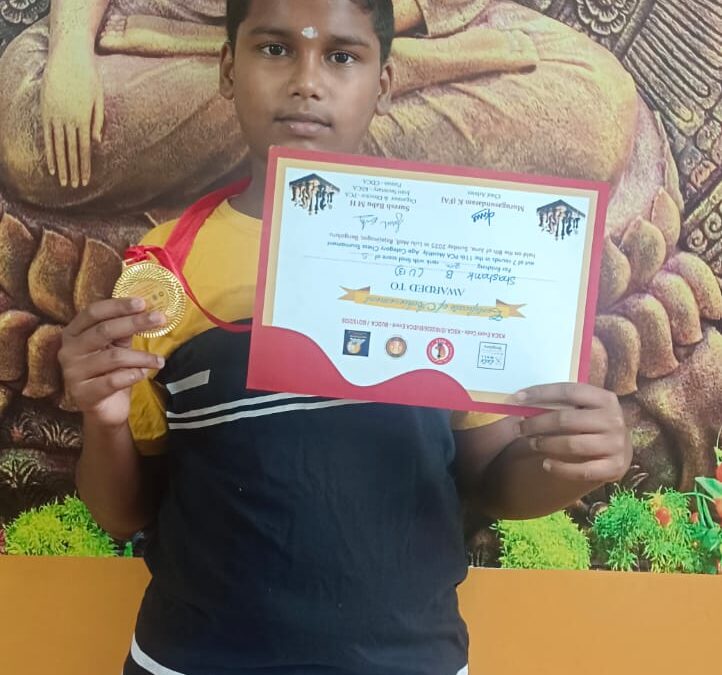 🎉 Congratulations to Shashank B – 8th Place at the 11th PCA Tournament!