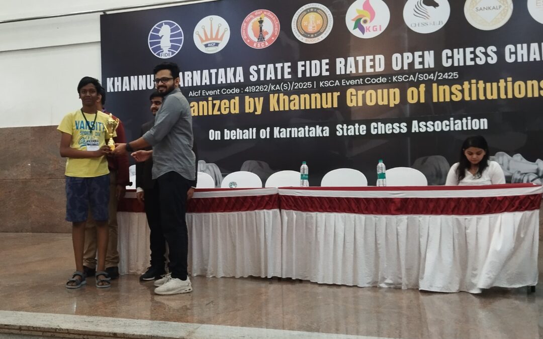 Yageshwar Earns 4th Prize in Unrated Category!