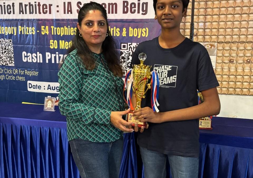 Yagesh Shines at Brigade One Day Rapid Chess Tournament 🏆