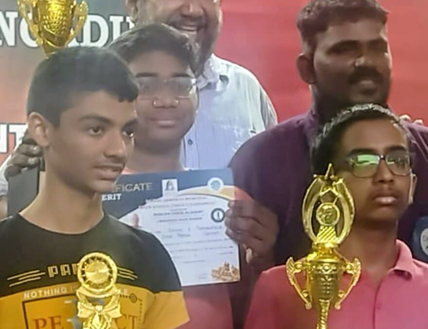 🏆 Rochan K Dhanasekur Excels with 2nd Place at Shri Sampath Memorial Inter-School Tournament!