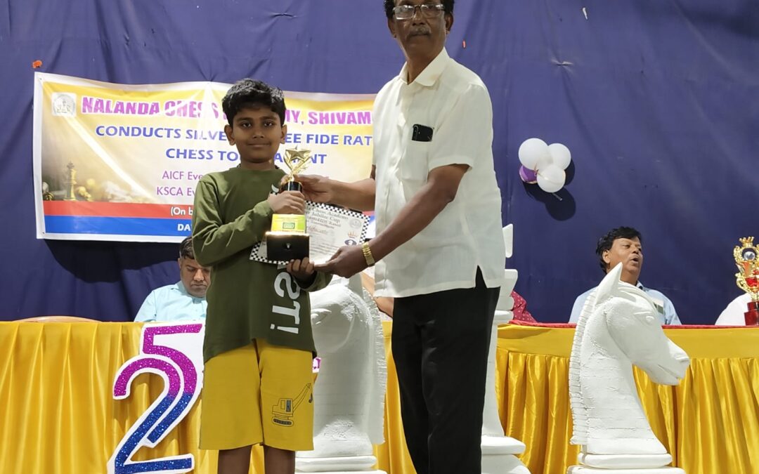 Under-11 Runner-Up Finish at a FIDE Rated Event 🏆