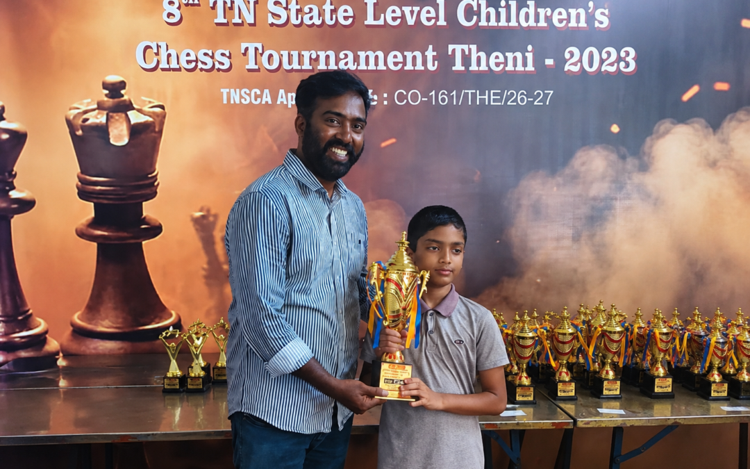 🏆 Yuvakrishna Secures 2nd Place at APAR Sports Academy State-Level Chess Tournament